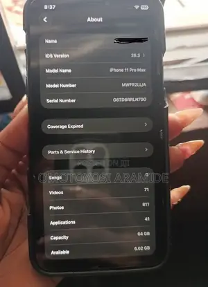 Apple iPhone 11 Pro Max 64 GB Gray