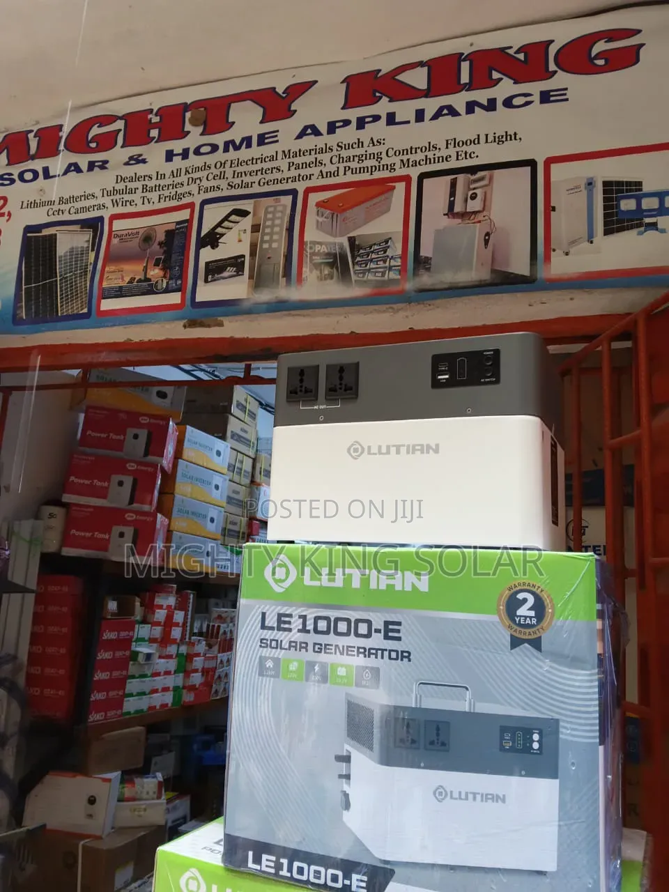 1200W Out Put LUTIAN SOLAR Generator