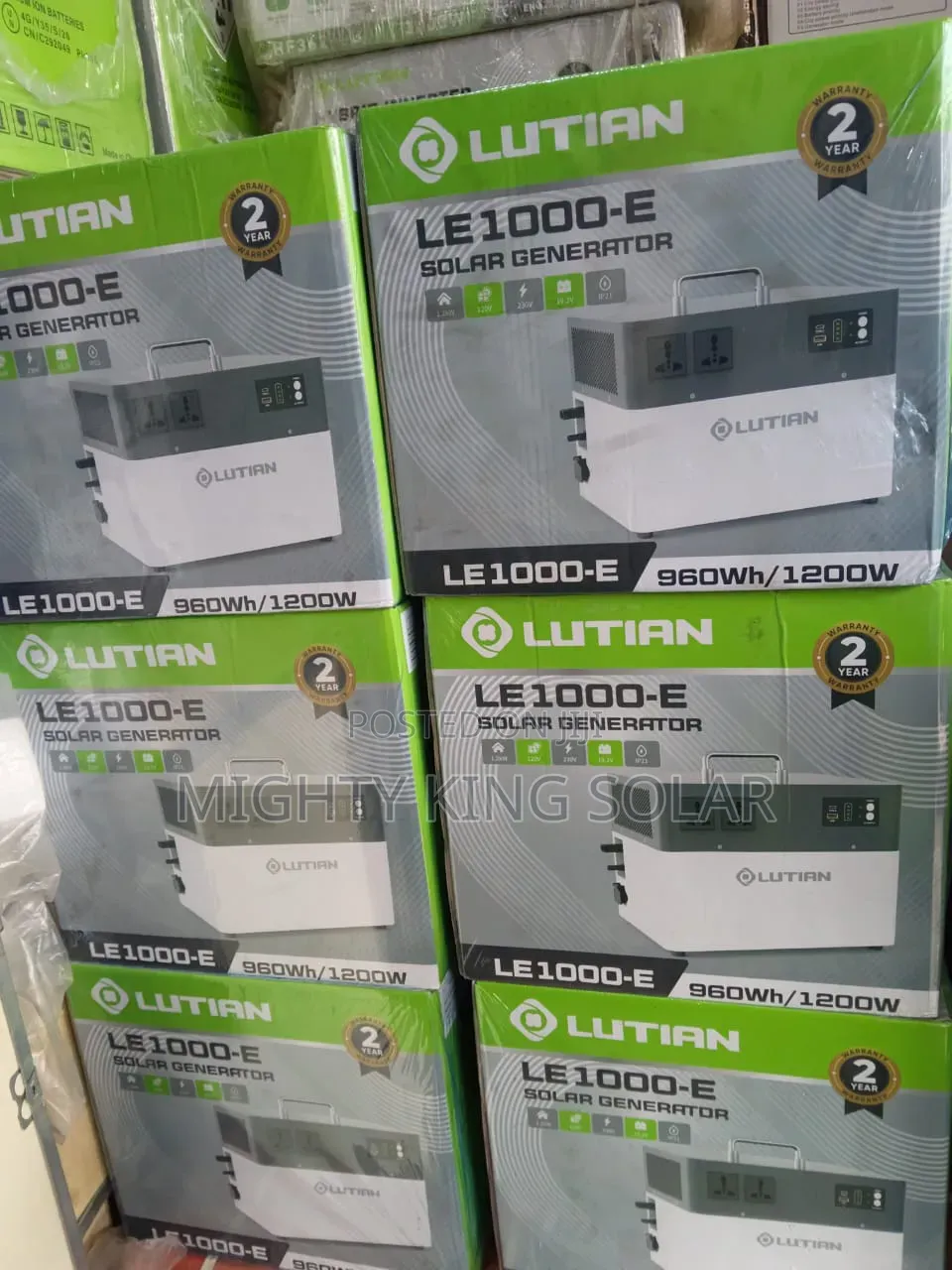 1200W Out Put LUTIAN SOLAR Generator