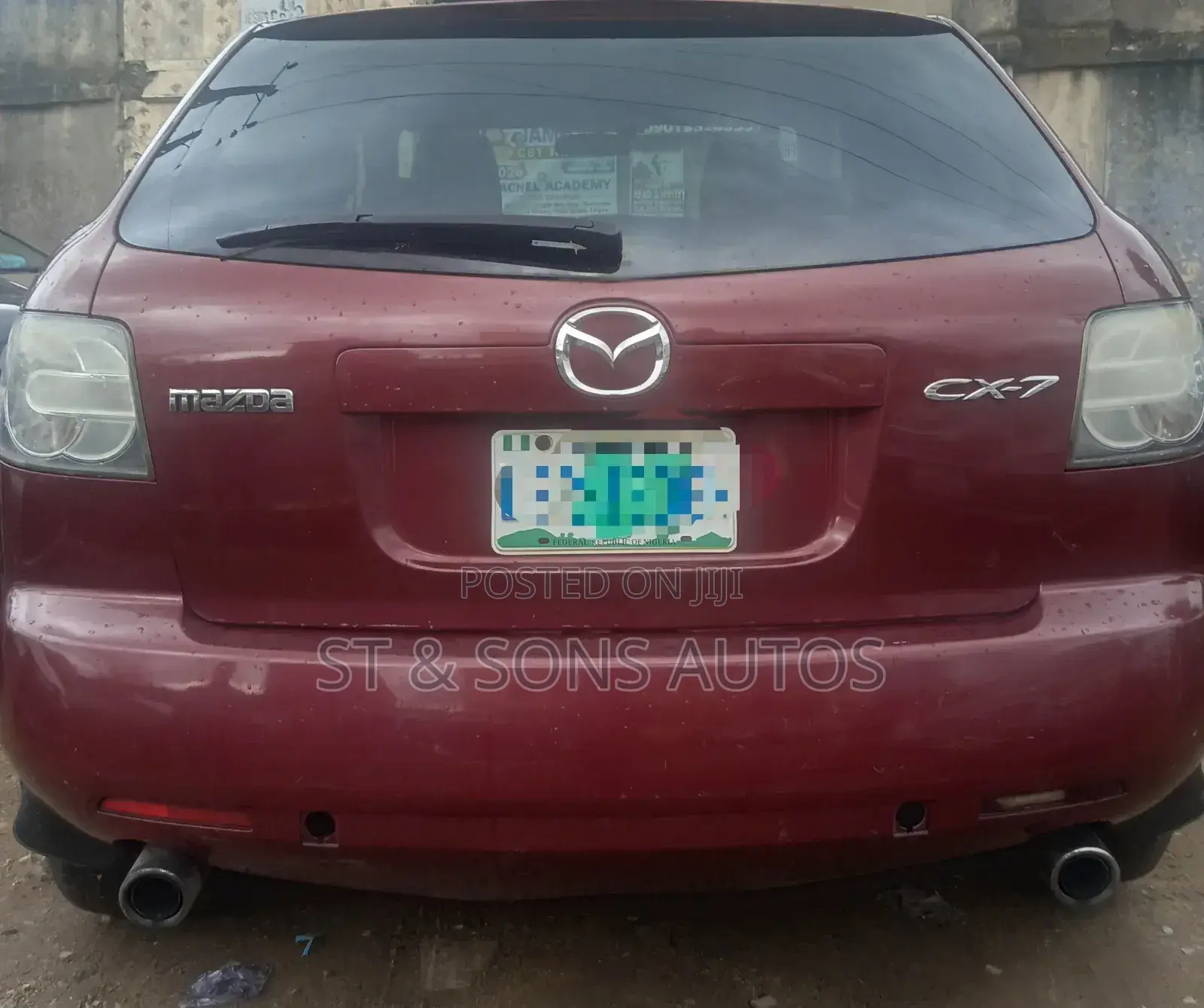 Mazda CX-7 2008 Red