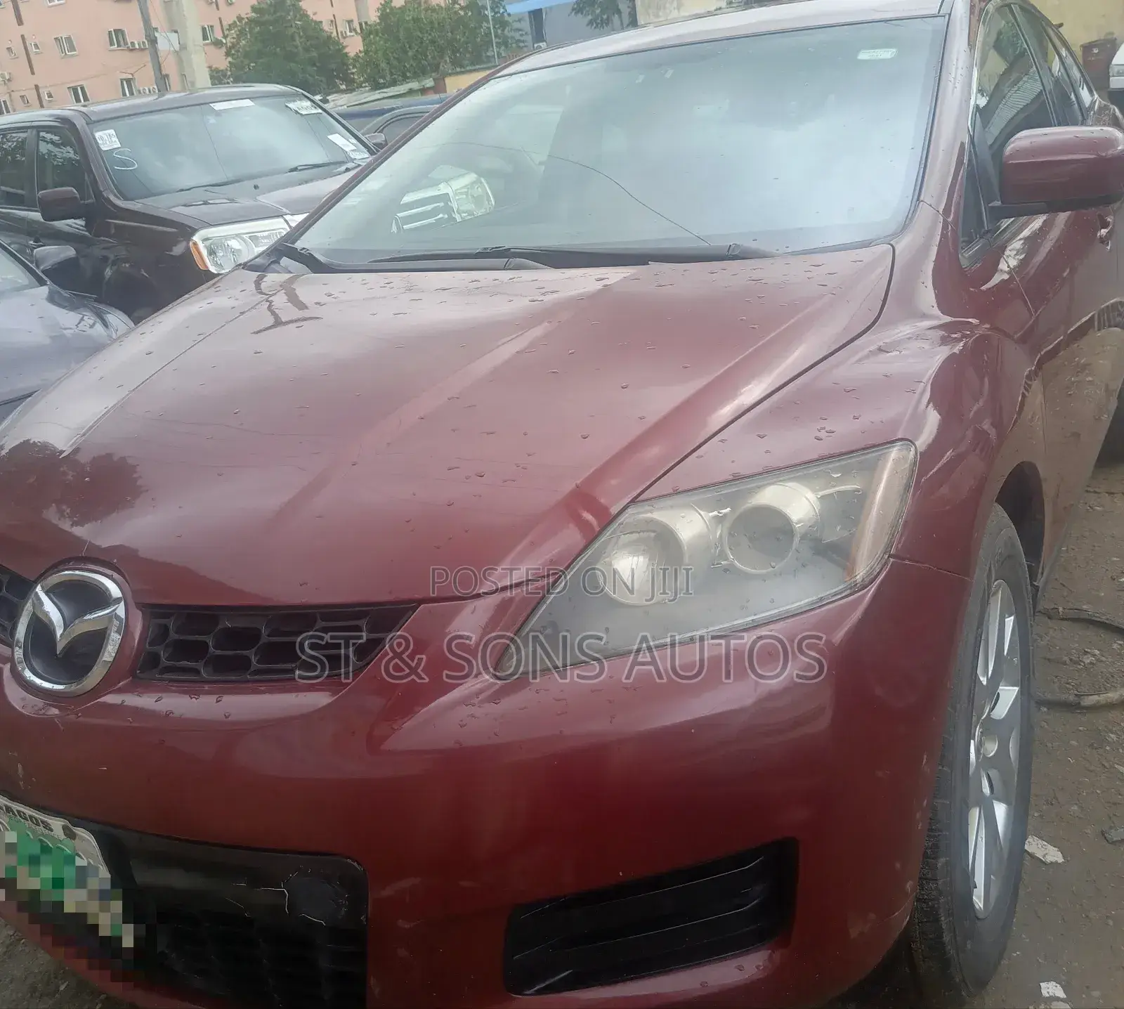 Mazda CX-7 2008 Red