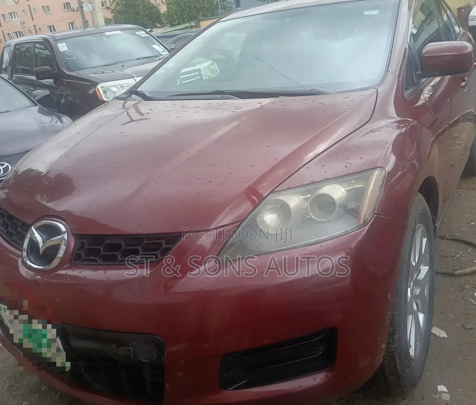 Mazda CX-7 2008 Red
