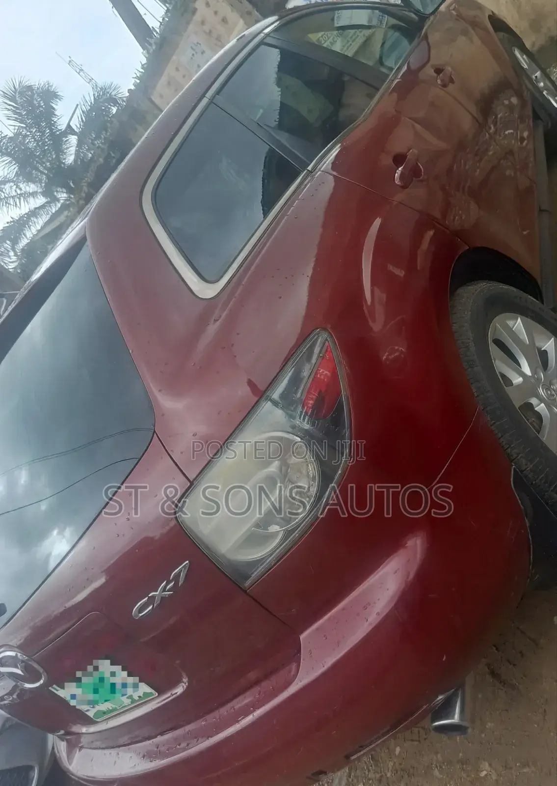 Mazda CX-7 2008 Red