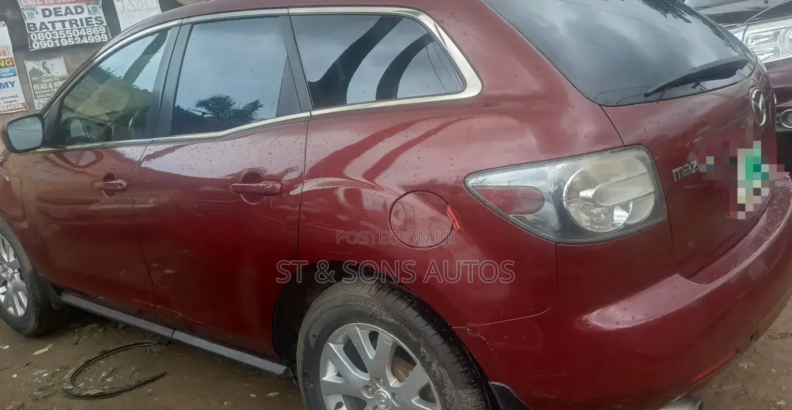 Mazda CX-7 2008 Red