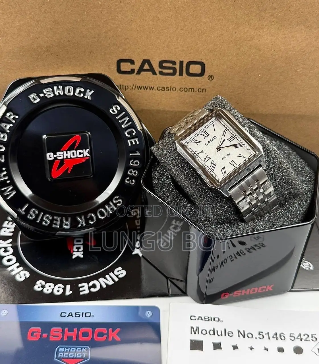 CASIO Chain Wristwatch