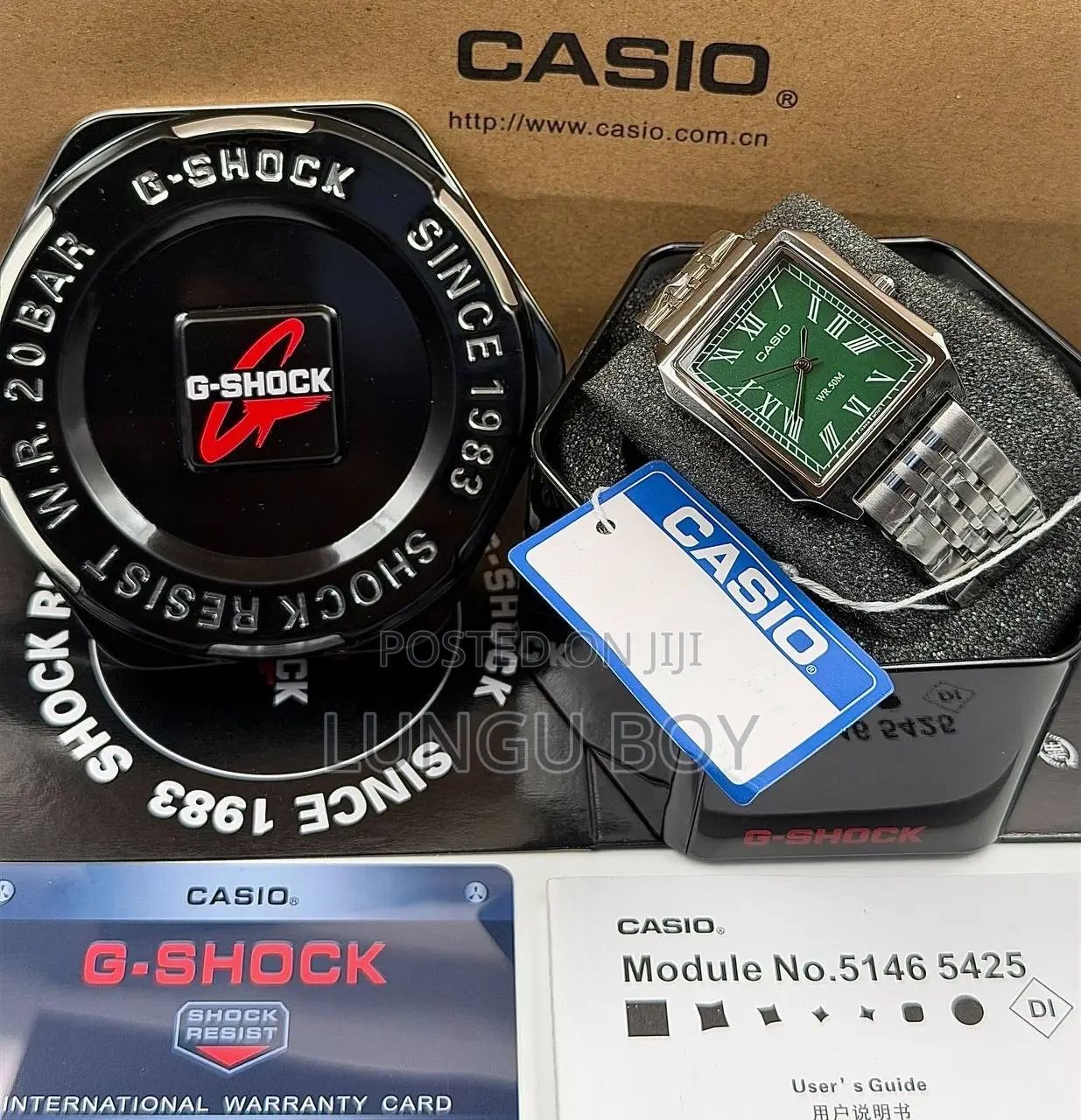 CASIO Chain Wristwatch