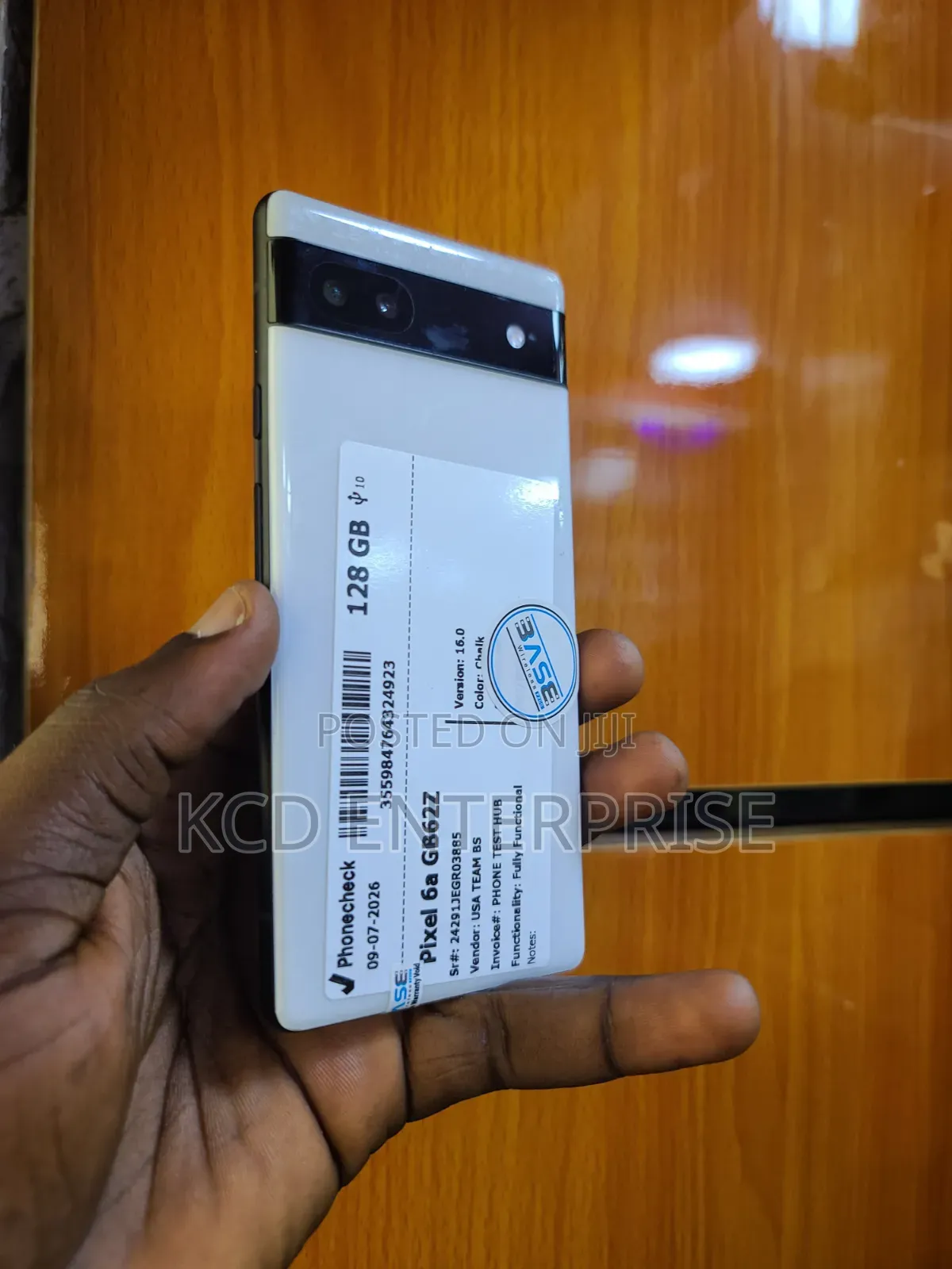 Google Pixel 6a 128 GB White