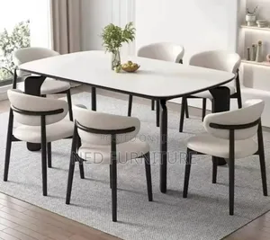 Quality Straight Leg Dining by 6 Seaters