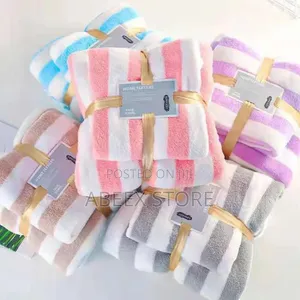Towel Gift Sets ( Bath + Face Towel + Gift Box )