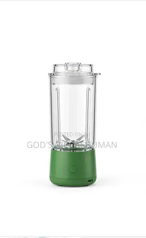 Portable Rechargeable Blender 6 Blades - No NEPA Needed