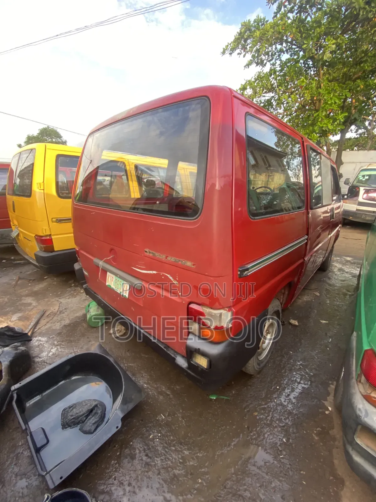 Volkswagen Transporter 1985 Red