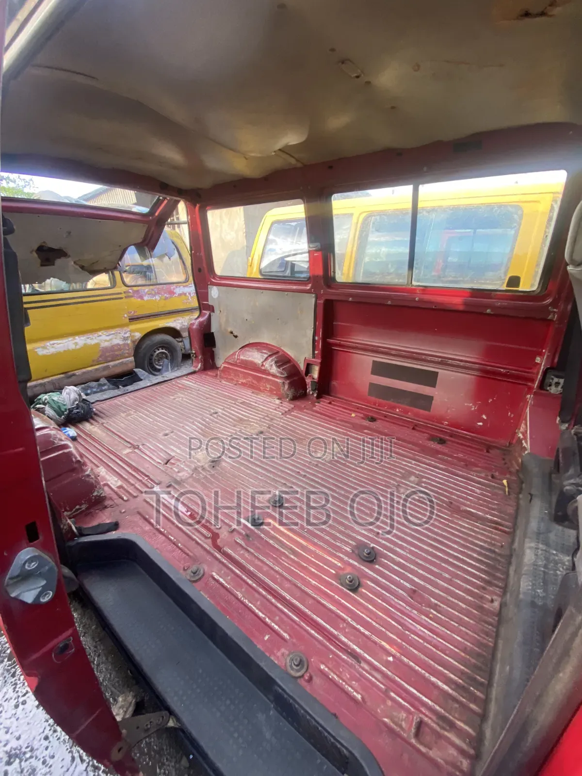 Volkswagen Transporter 1985 Red