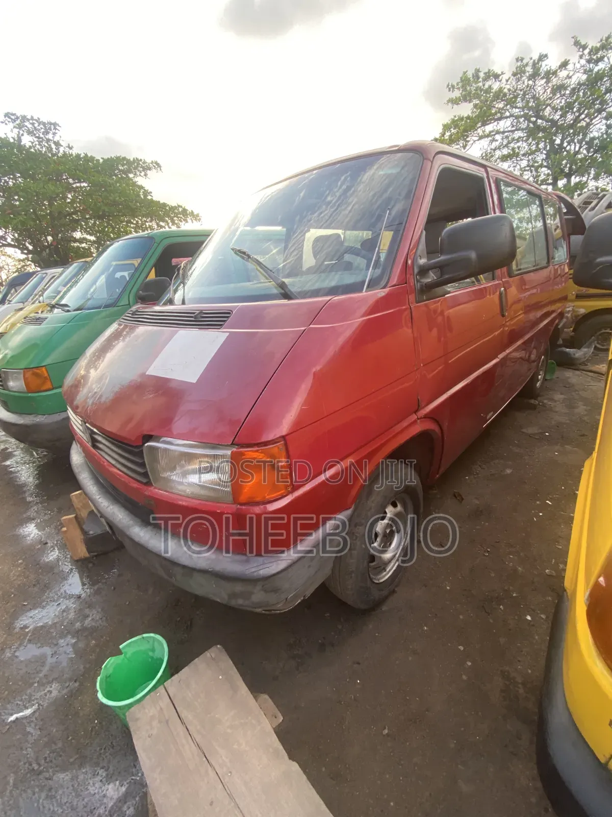Volkswagen Transporter 1985 Red
