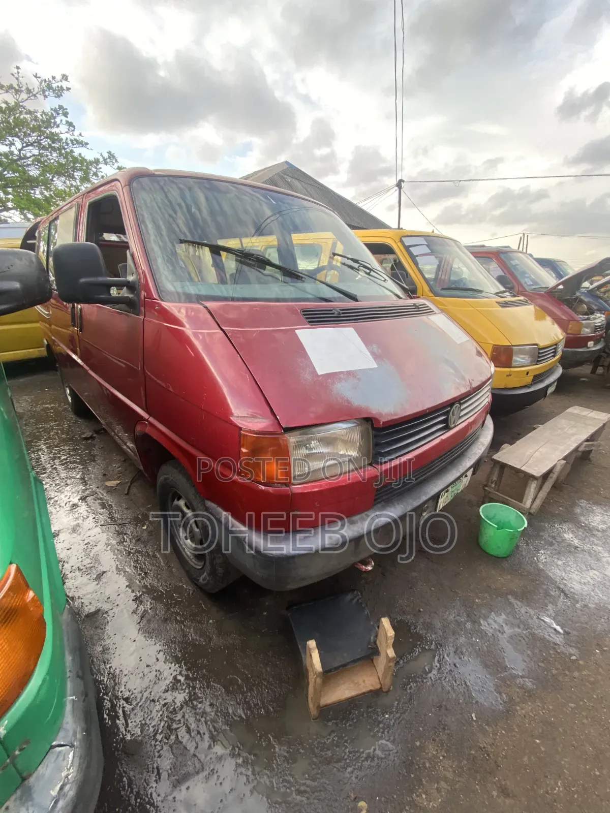 Volkswagen Transporter 1985 Red