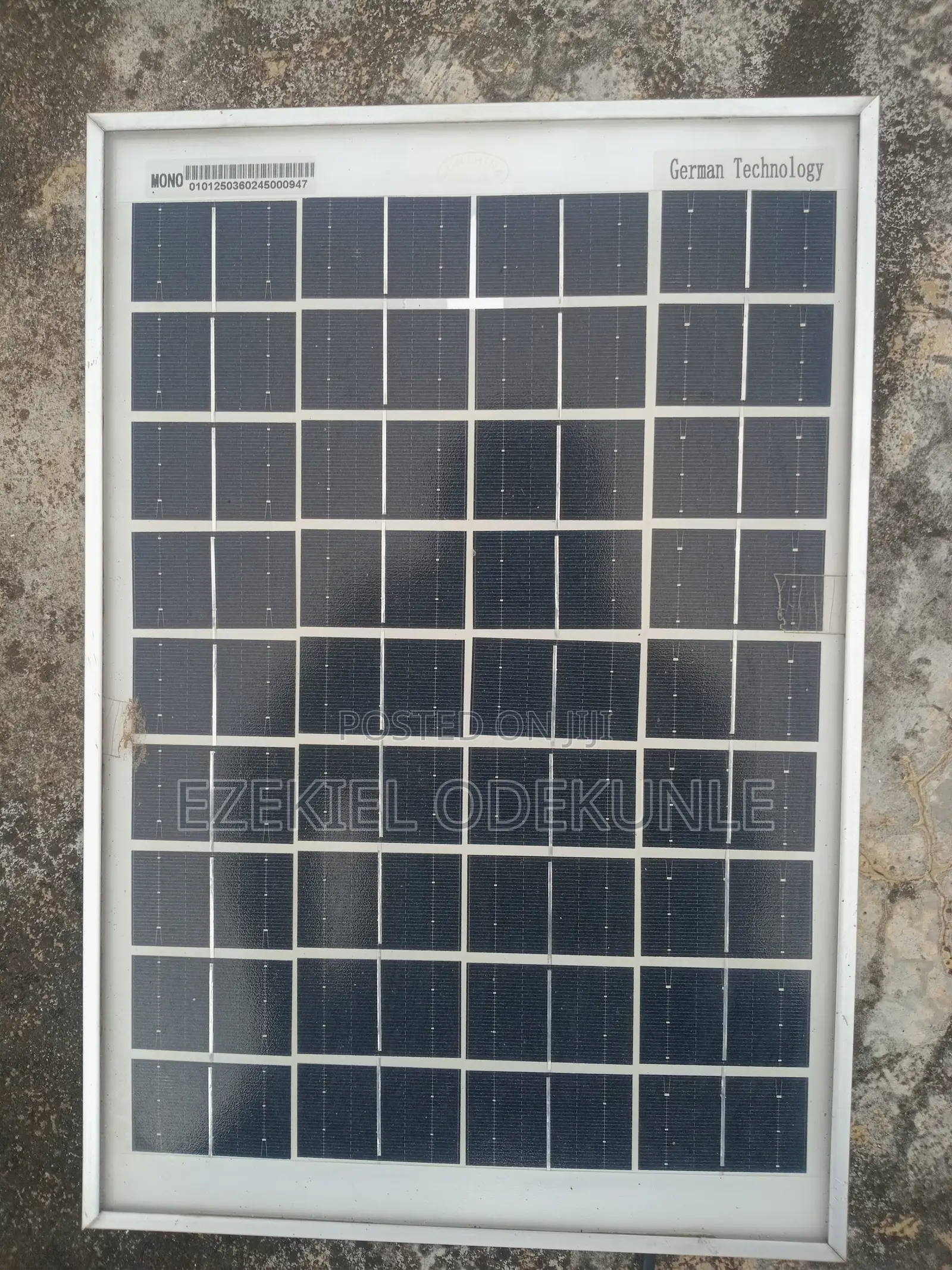 Monocrystalline (Mono) Solar Panel