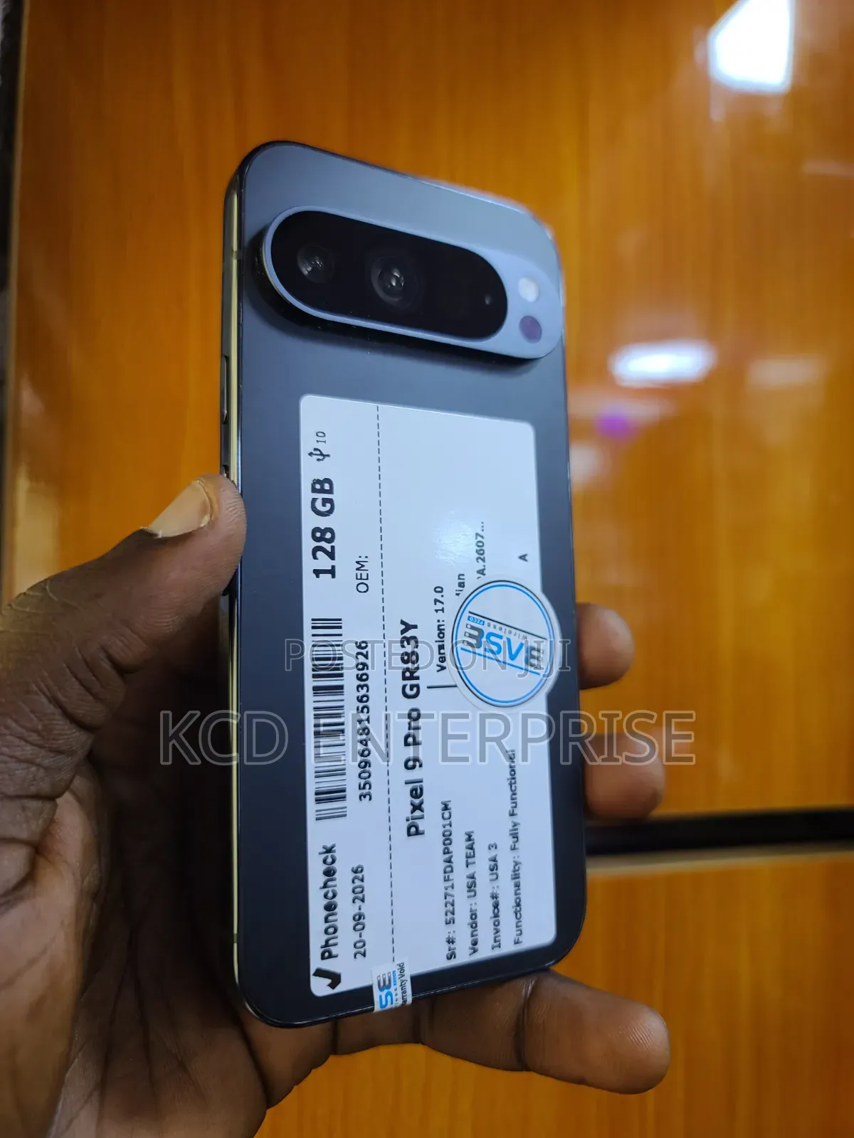 Google Pixel 9 Pro 128 GB Black