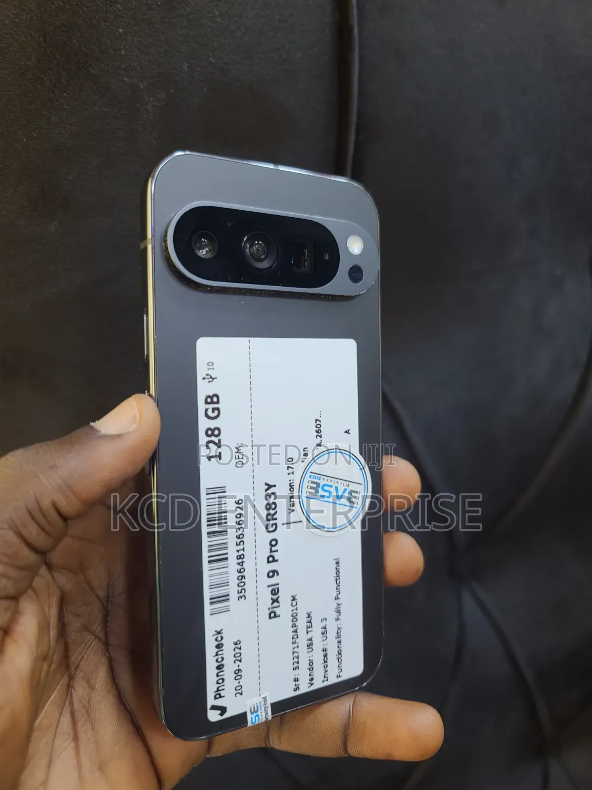 Google Pixel 9 Pro 128 GB Black