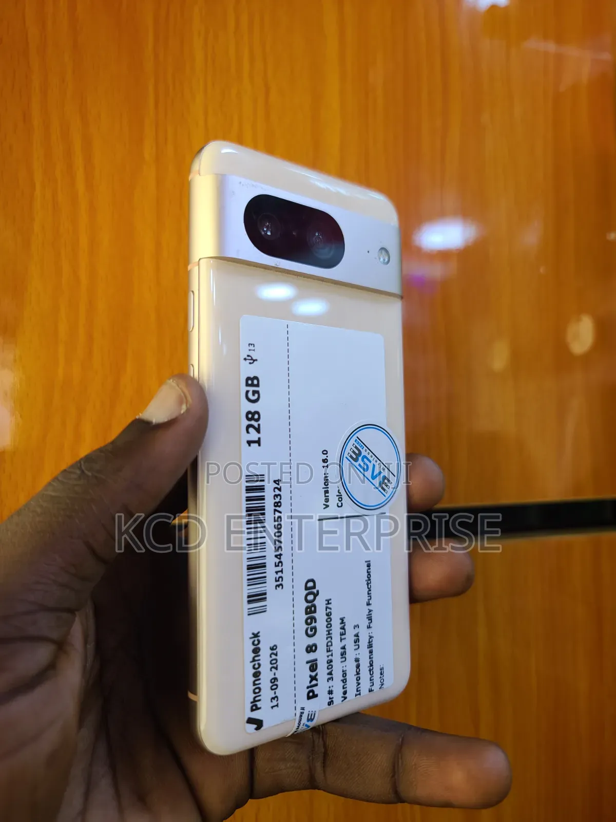 Google Pixel 8 128 GB White