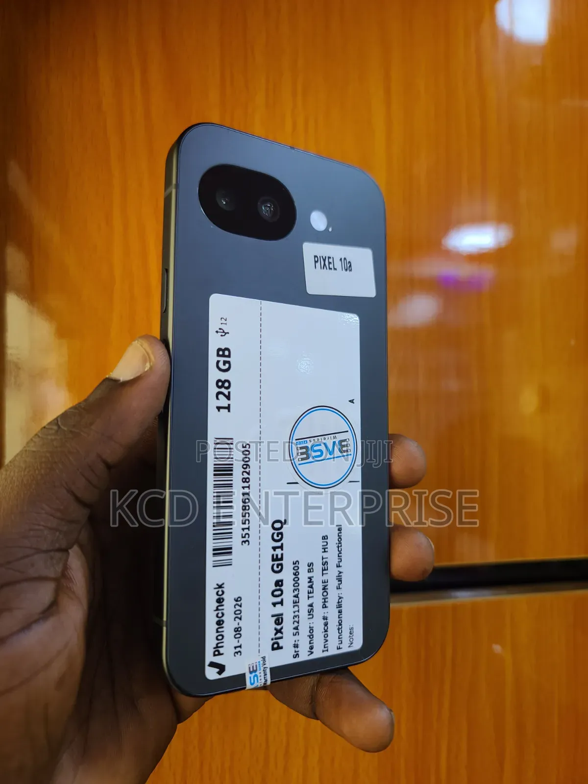 Google Pixel 10a 128 GB Black