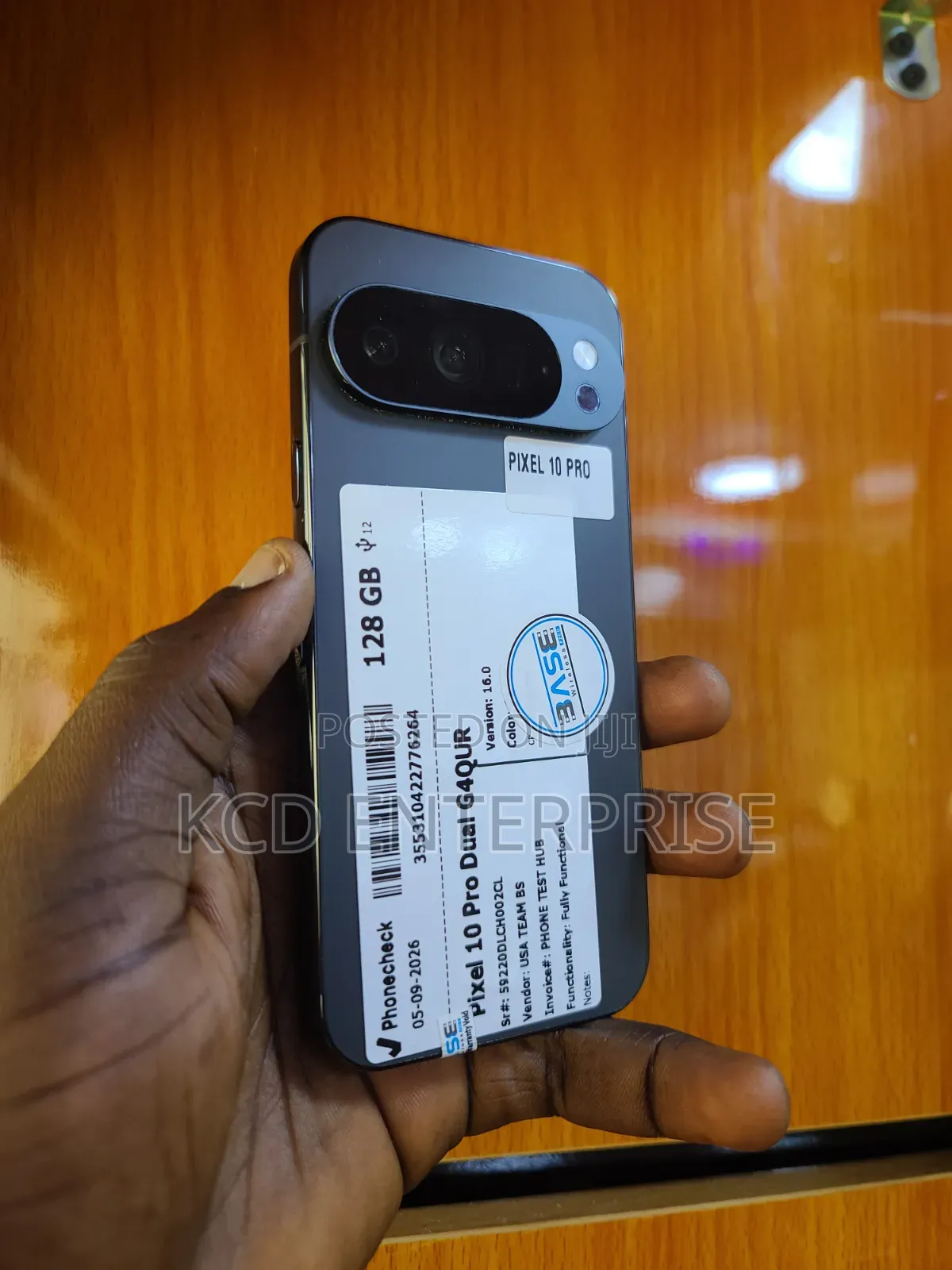 Google Pixel 10 Pro 128 GB Black
