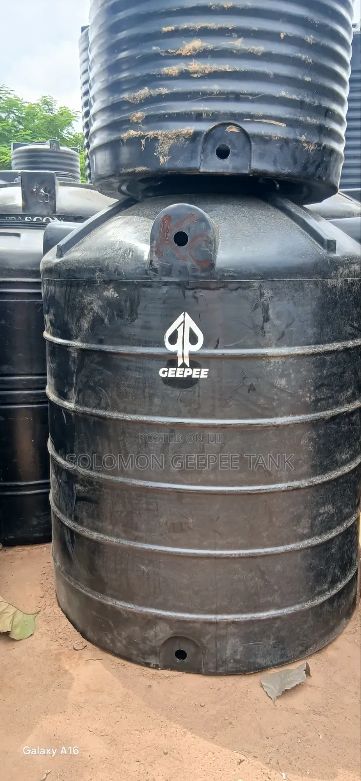 Fishpond and Geepee Tank