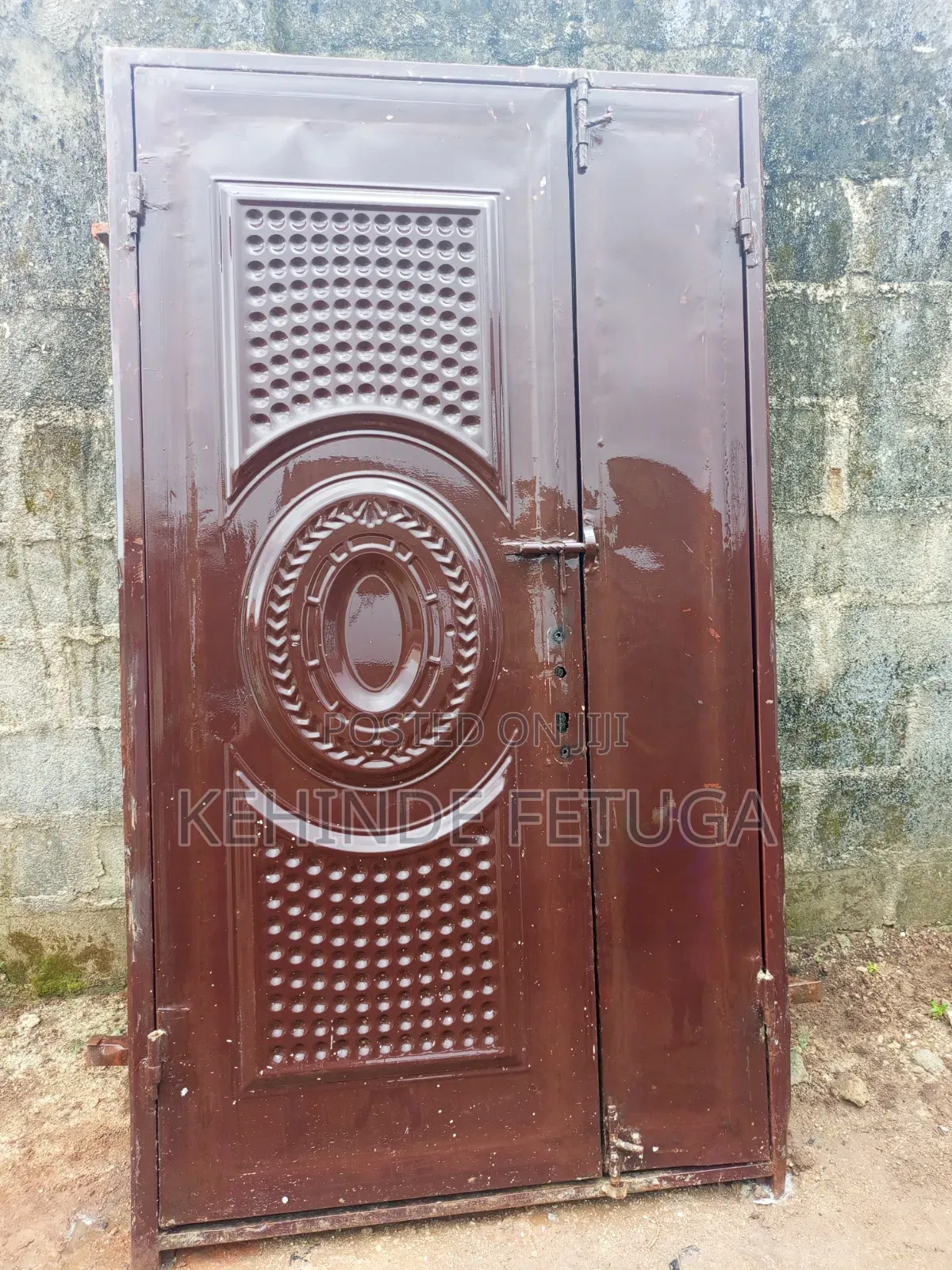 4ft Iron Door