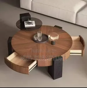 Quality Center Table With Multiple Drawers