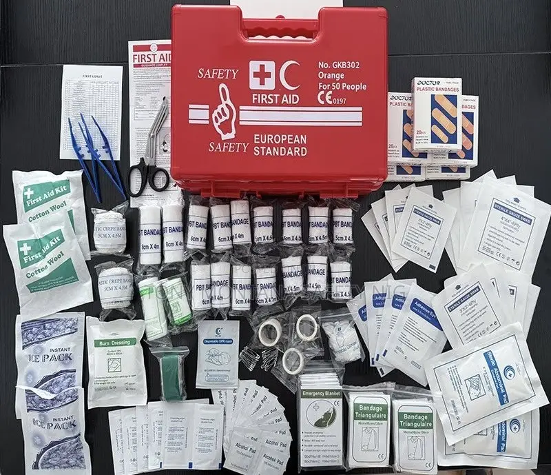 Imported First Aid Box Wit Complete Kit Available in 3 Different Sizes