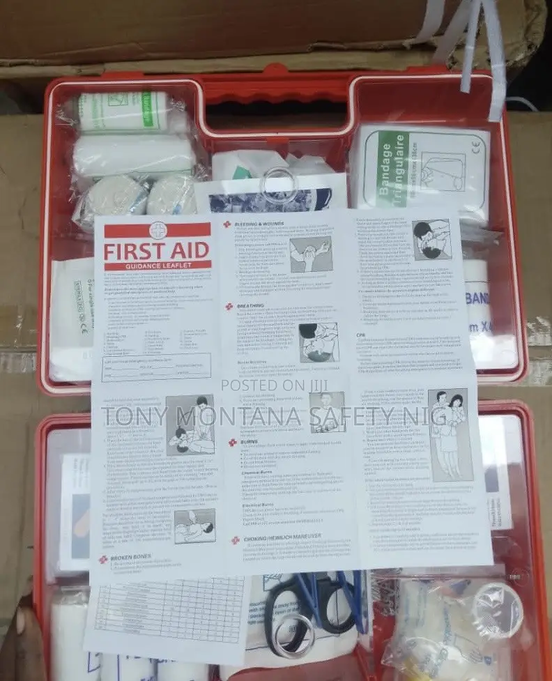 Imported First Aid Box Wit Complete Kit Available in 3 Different Sizes