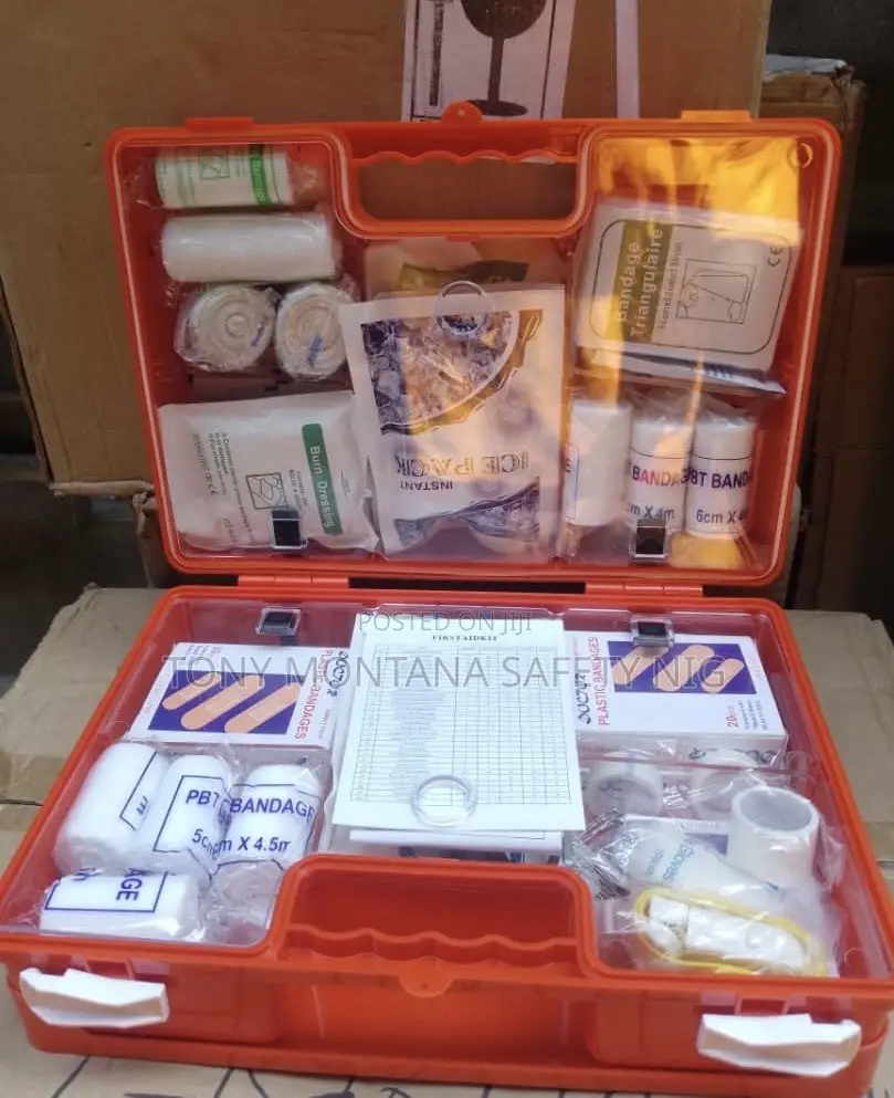 Imported First Aid Box Wit Complete Kit Available in 3 Different Sizes