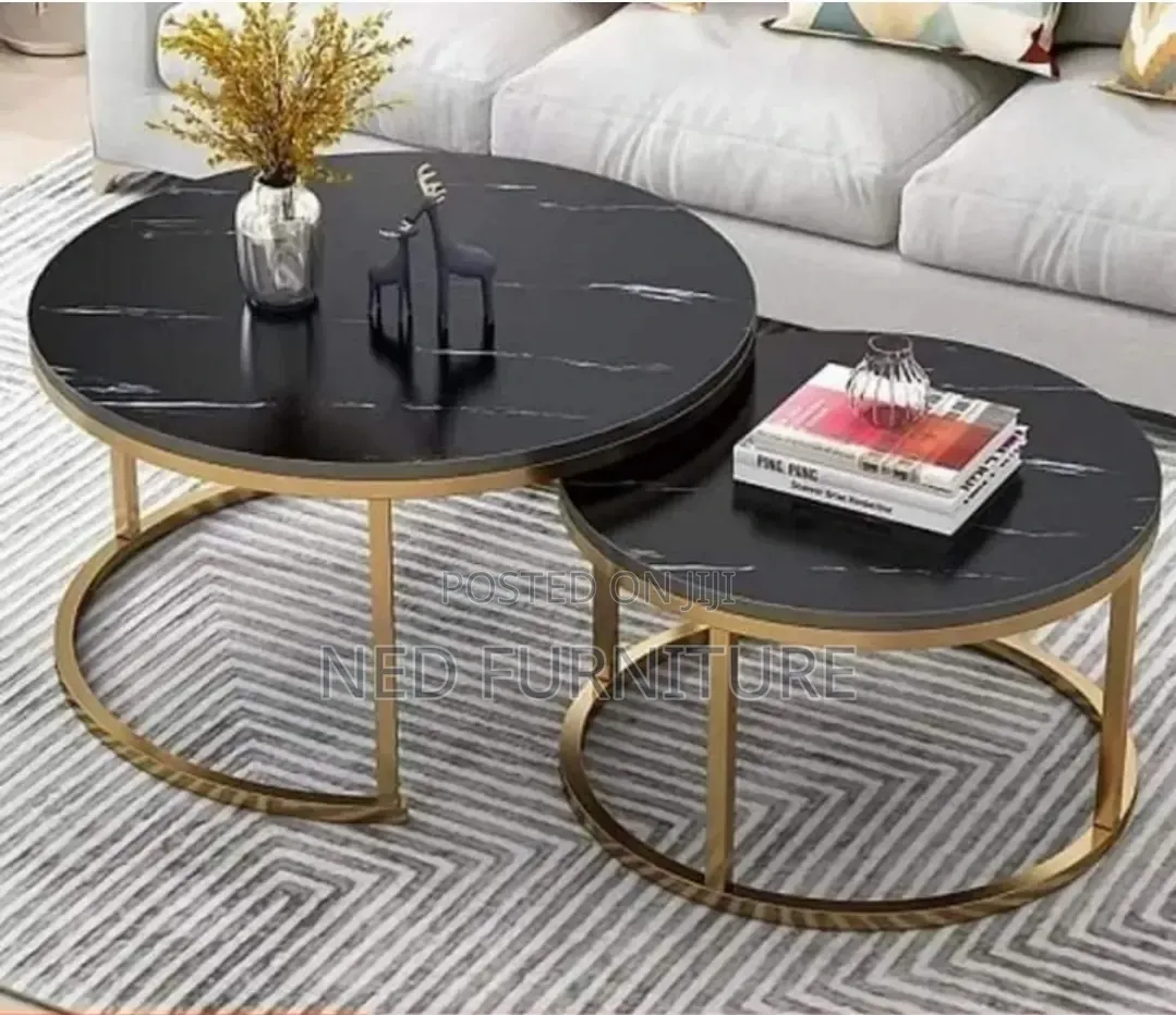 Quality Marble Top 1+1 Centre Table