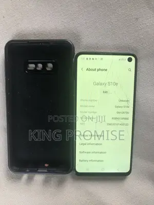 Samsung Galaxy S10e 128 GB Black