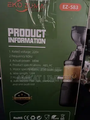 Eko Zuma Slow Juicer