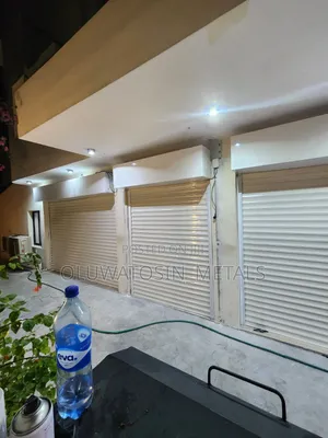 Automated Roller Shutter Door — White Imported Series