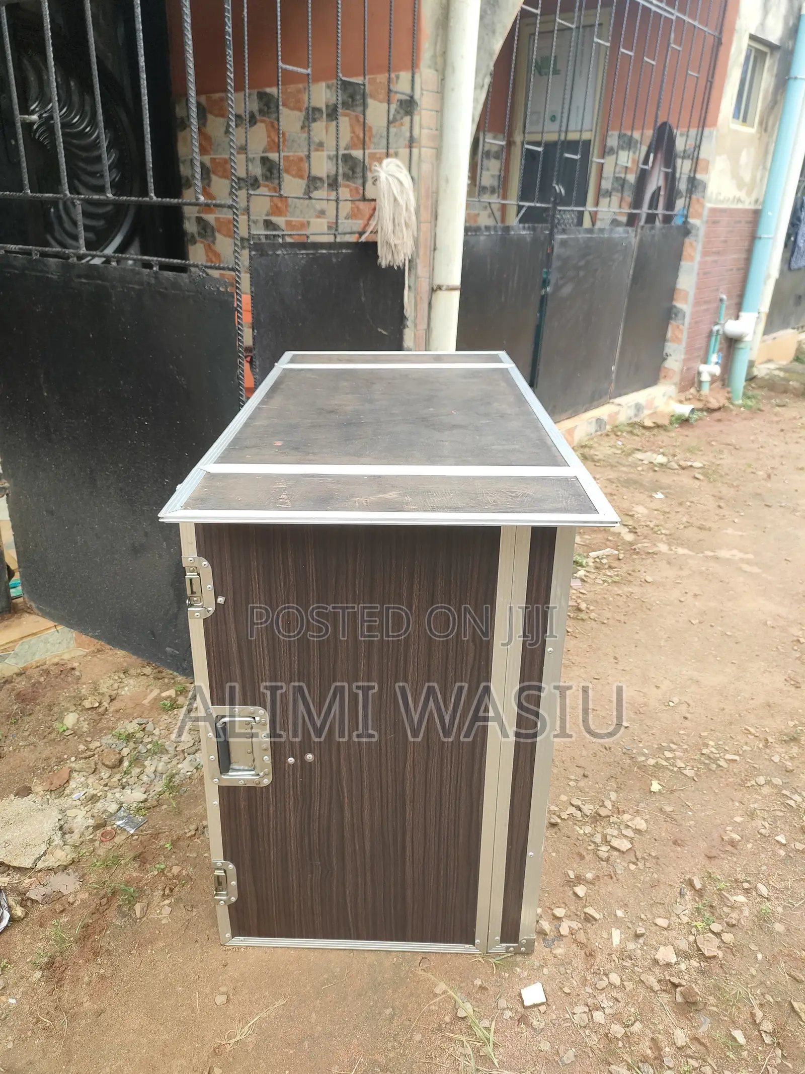 Fairly Used Professional Fold-Out Aluminum DJ Booth Stand