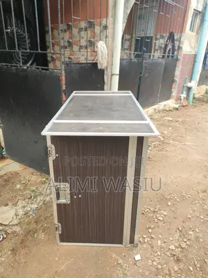 Fairly Used Professional Fold-Out Aluminum DJ Booth Stand