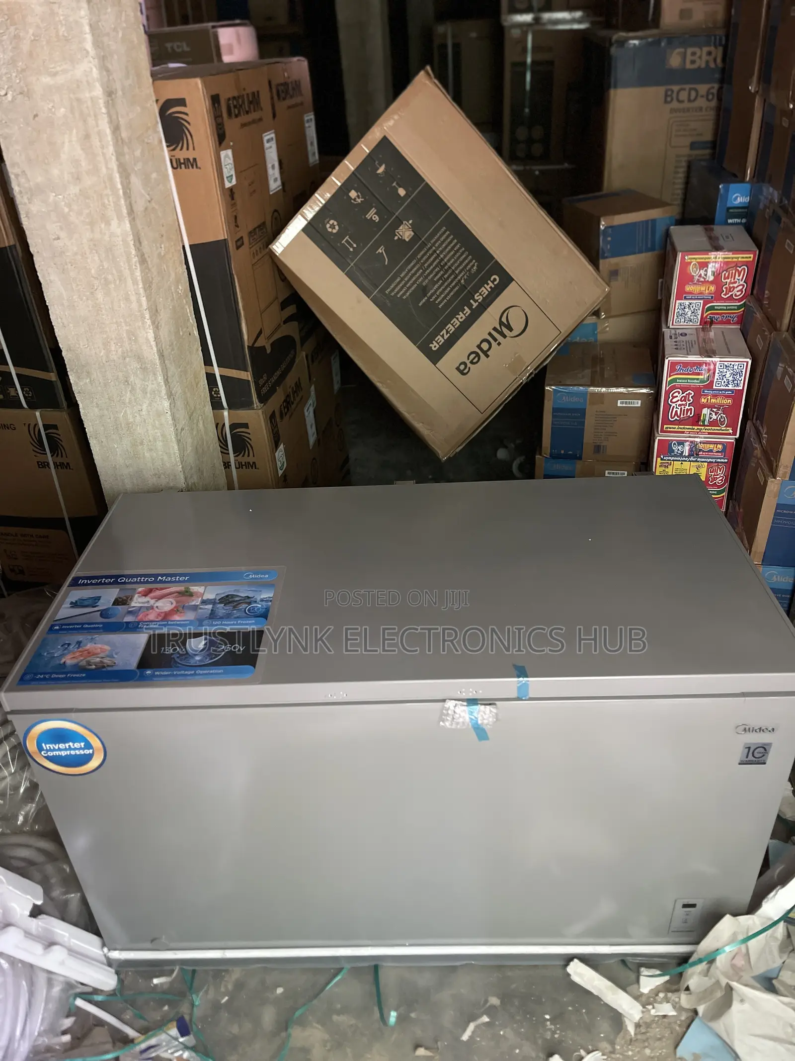 Midea 420l Inverter Chest Freezer