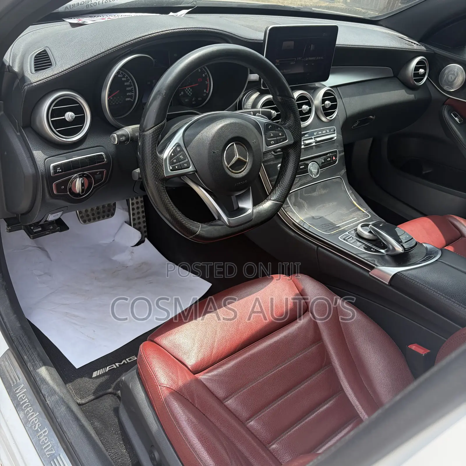 Mercedes-Benz C450 2016 White