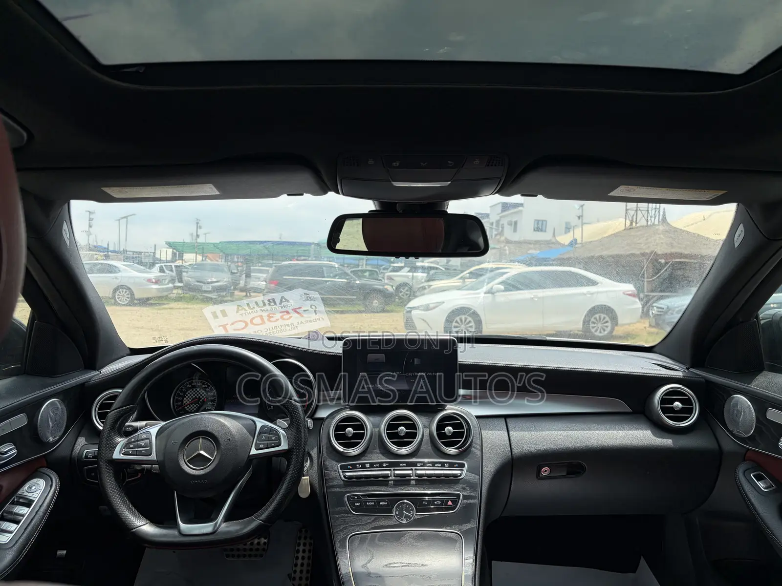 Mercedes-Benz C450 2016 White