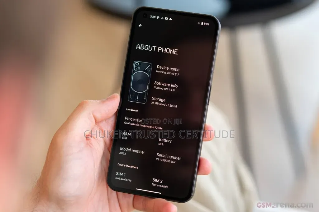 Nothing Phone 1 256 GB Black