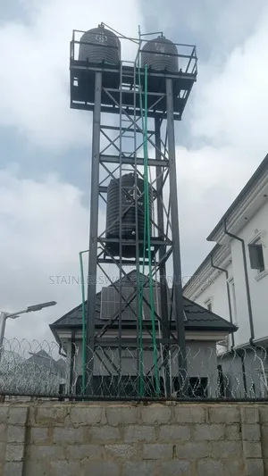 Heavy Steel Water Tank Tower