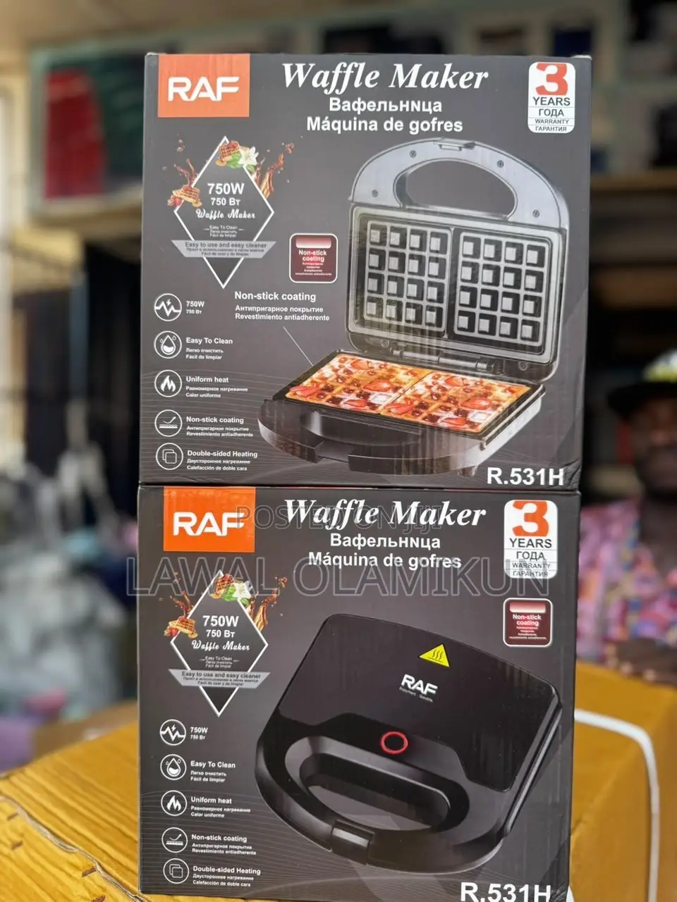RAF Waffle Maker
