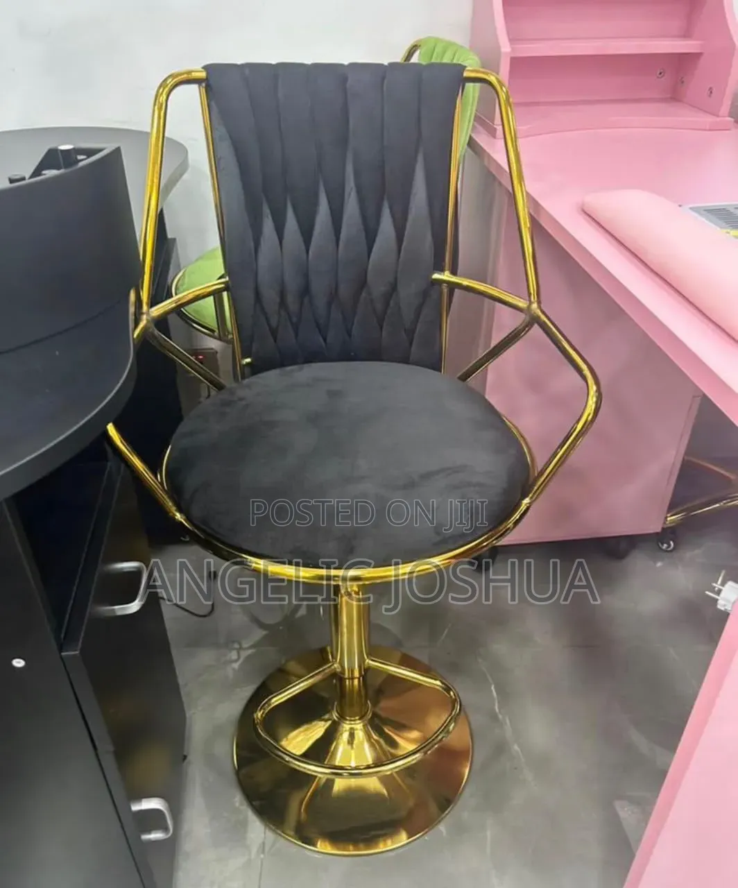 Gold Bar Stool