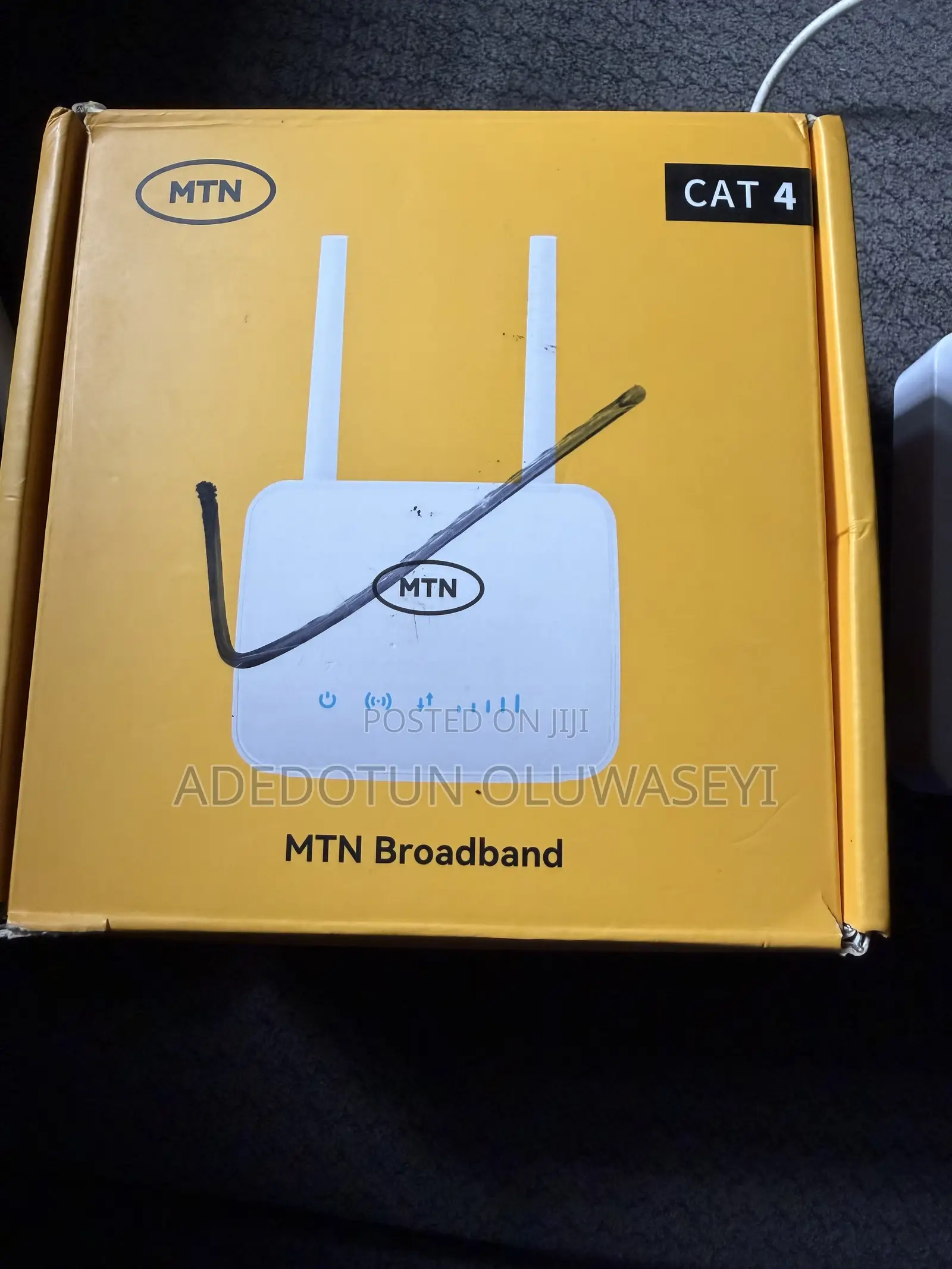 Hacked MTN Router