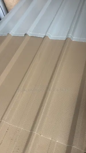 2.8 Gray Baige Allu Steel Roofing Sheet.