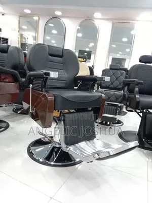 Brown Mix Barber Chair
