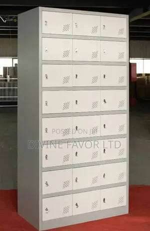 24-Doors Metal Staff Locker Cabinet