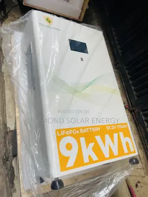 9kwh 51.2v Ecolion Solar Lithium Ion Batteries Are Now