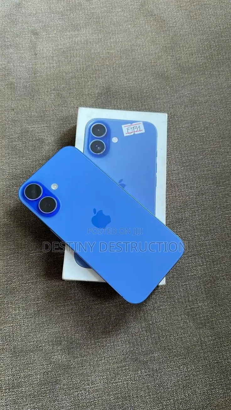 New Apple iPhone 16 128 GB Blue