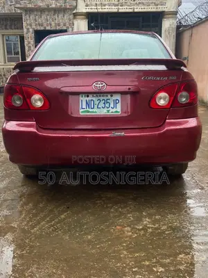 Toyota Corolla LE 2006 Red